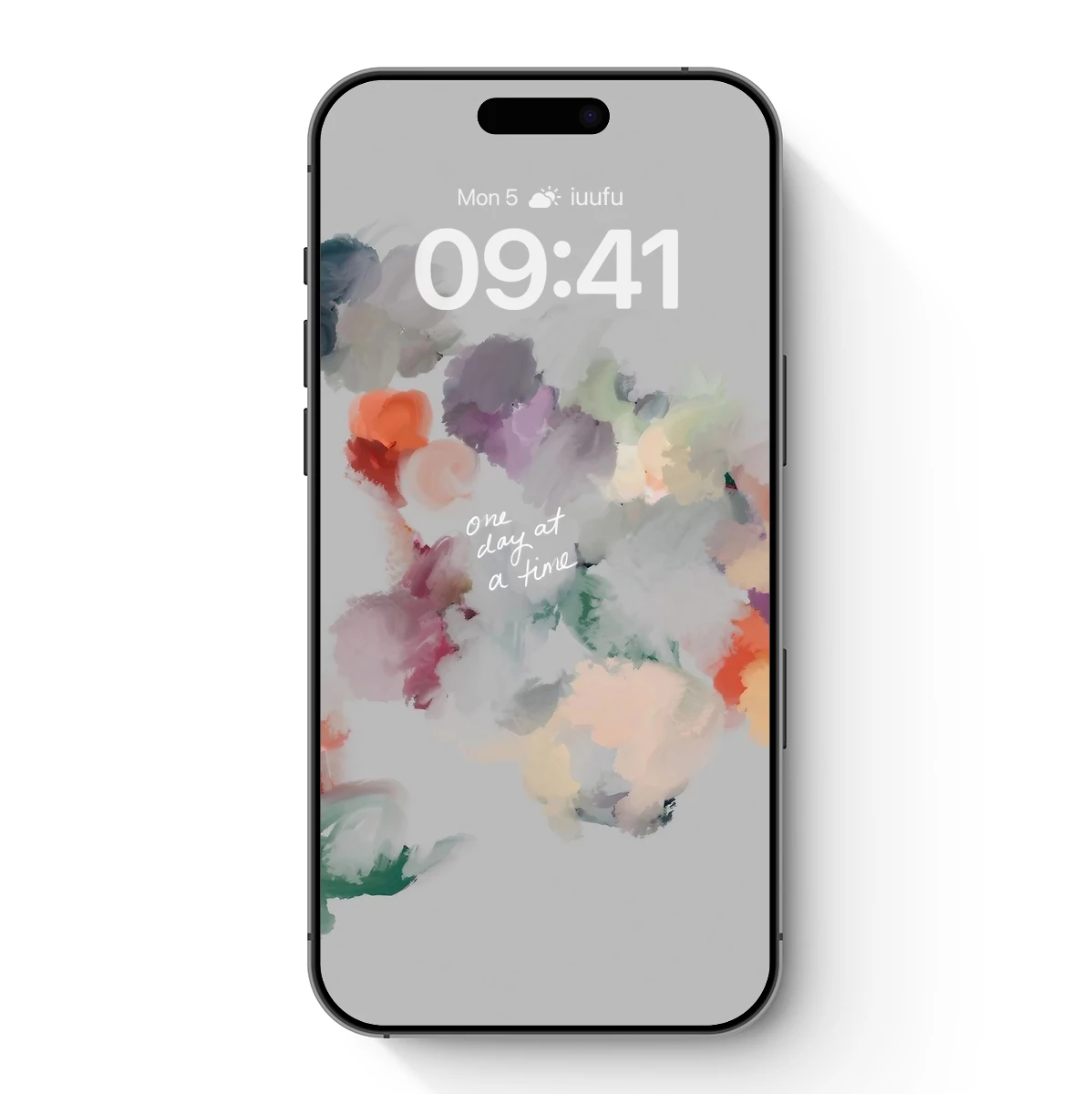 One Day at a Time: Abstract Floral Whispers