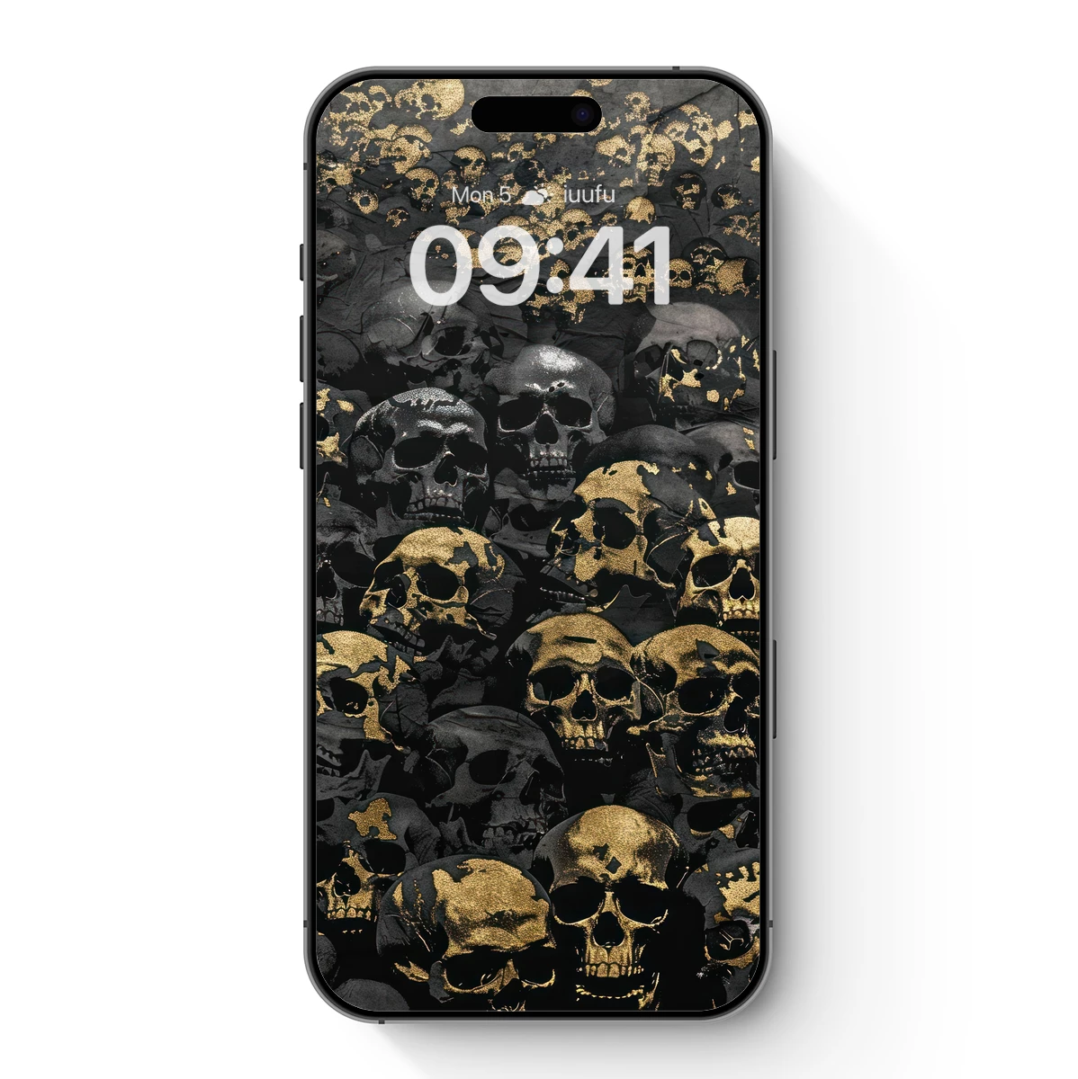 Gilded Skulls: Gothic Elegance in Gold and Shadow