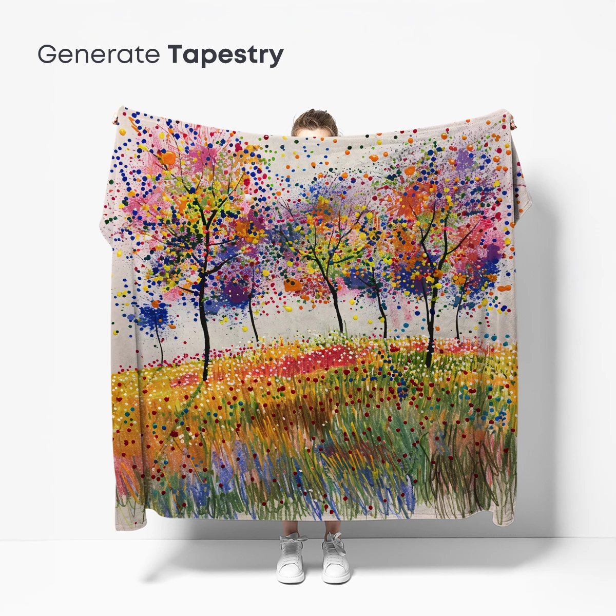 Dot-Painted Forest Symphony - Image 5