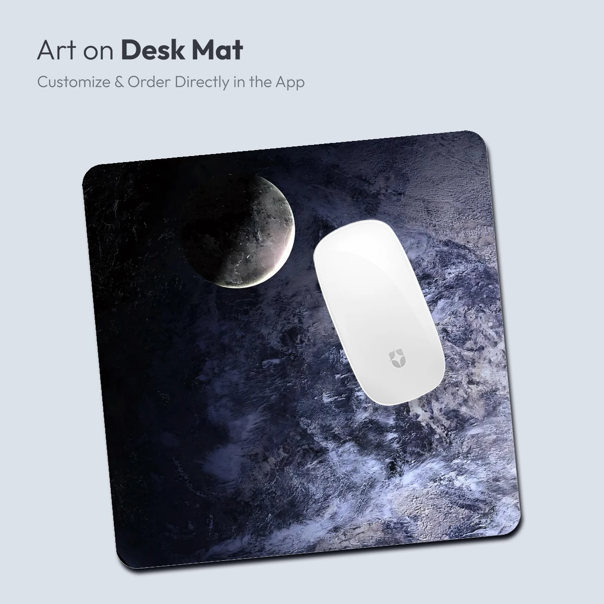 Eternal Cosmic Embrace: Earth and Moon Harmony - Image 4