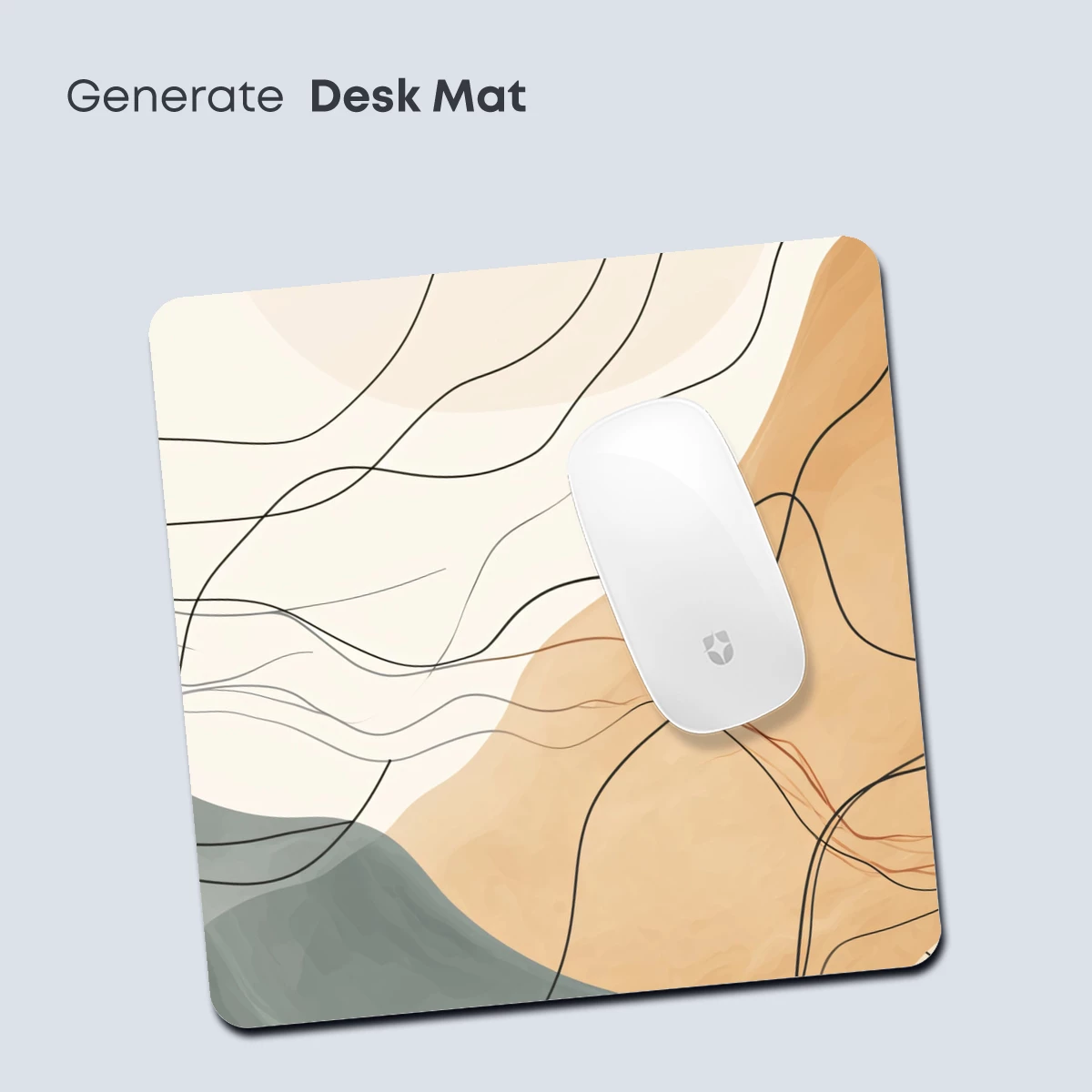 Abstract Wavy Terrain: Modern Minimalist Art - Image 4