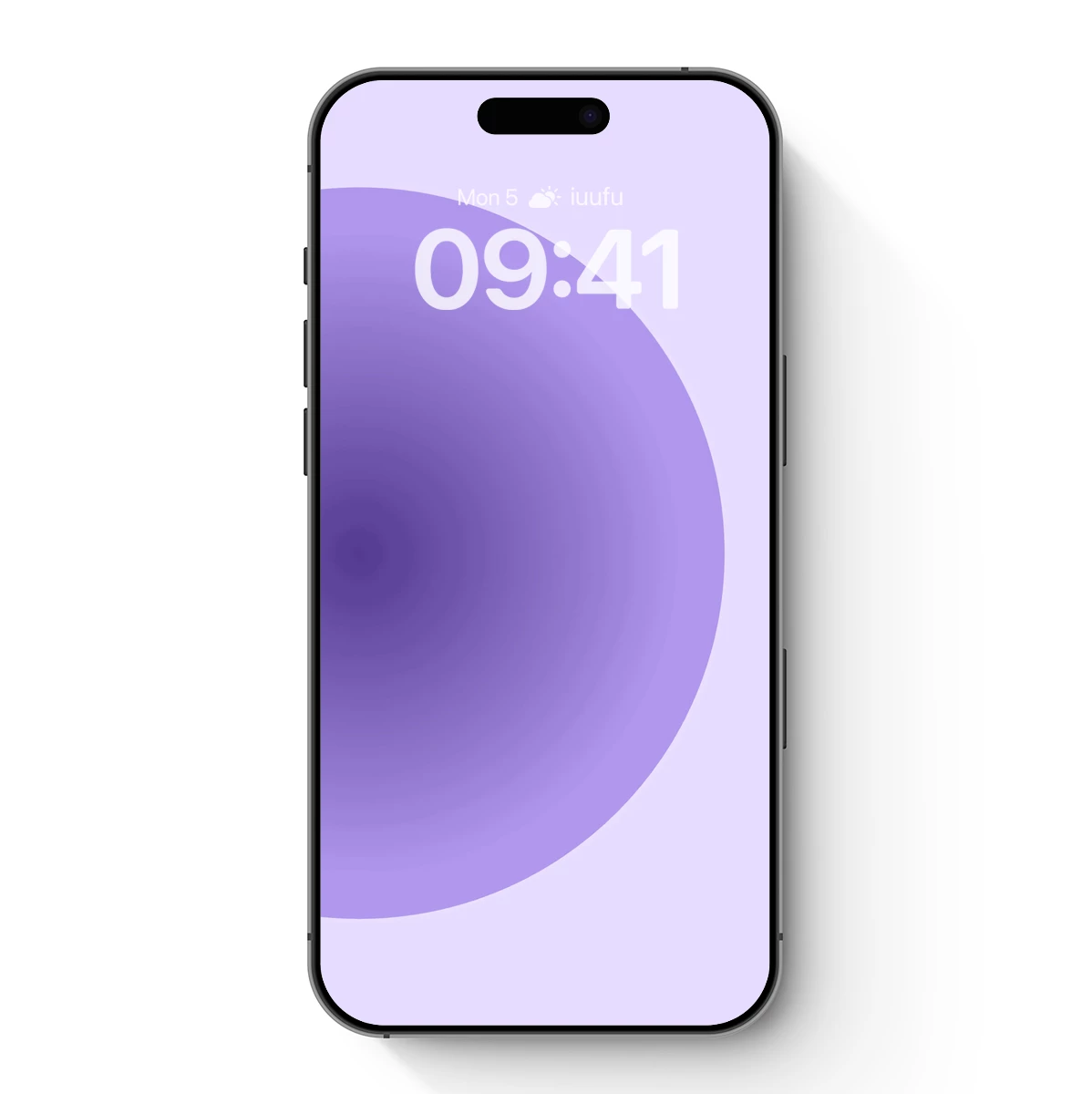 Ethereal Purple Sphere: A Study in Gradient Depth