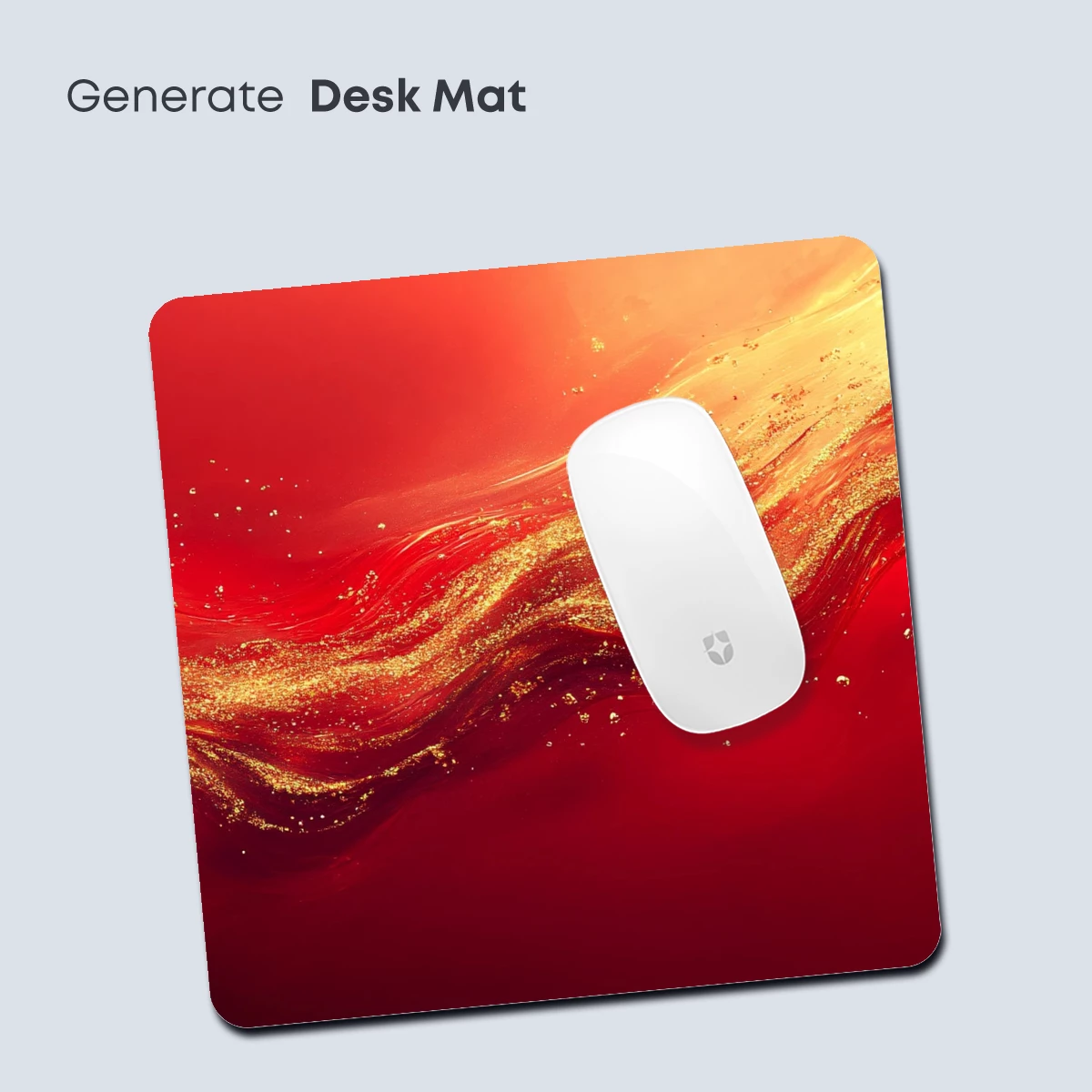 Crimson Waves of Golden Sparkle - Image 4