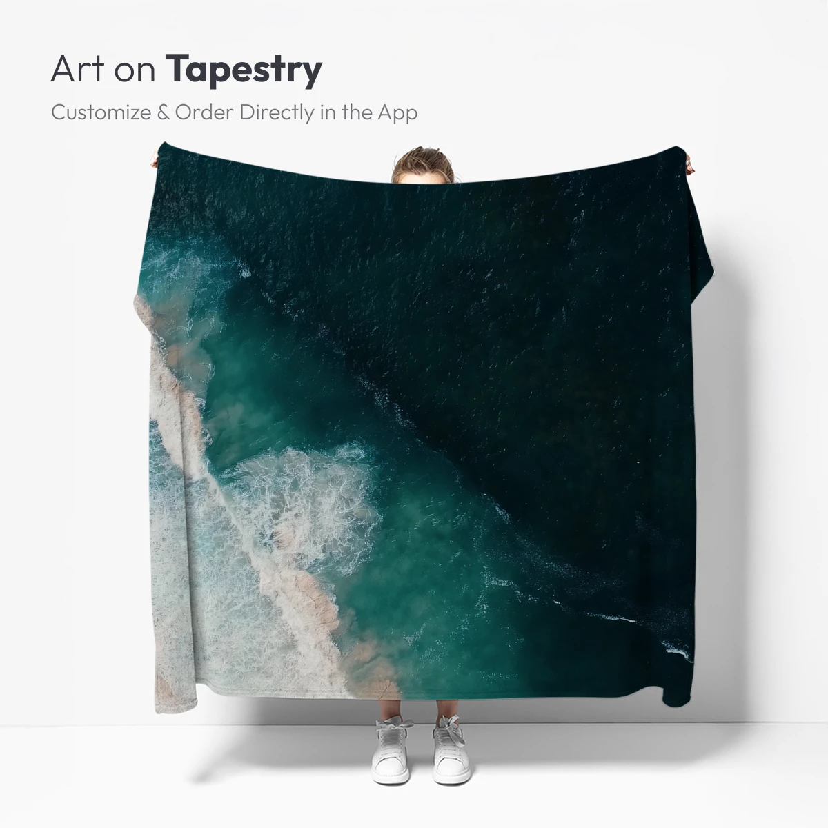 Aerial Symphony of Ocean Waves - Image 5