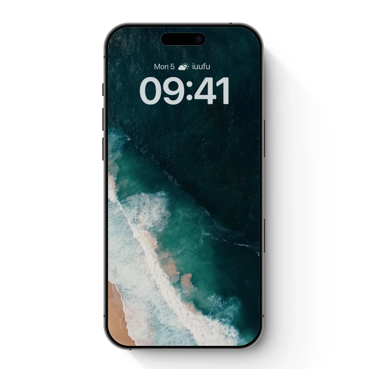 Aerial Symphony of Ocean Waves