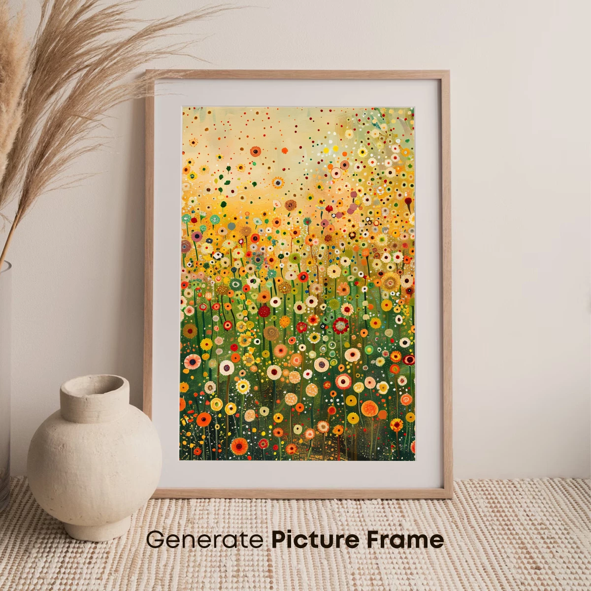 Blossom Symphony: A Field of Dotted Delights - Image 7