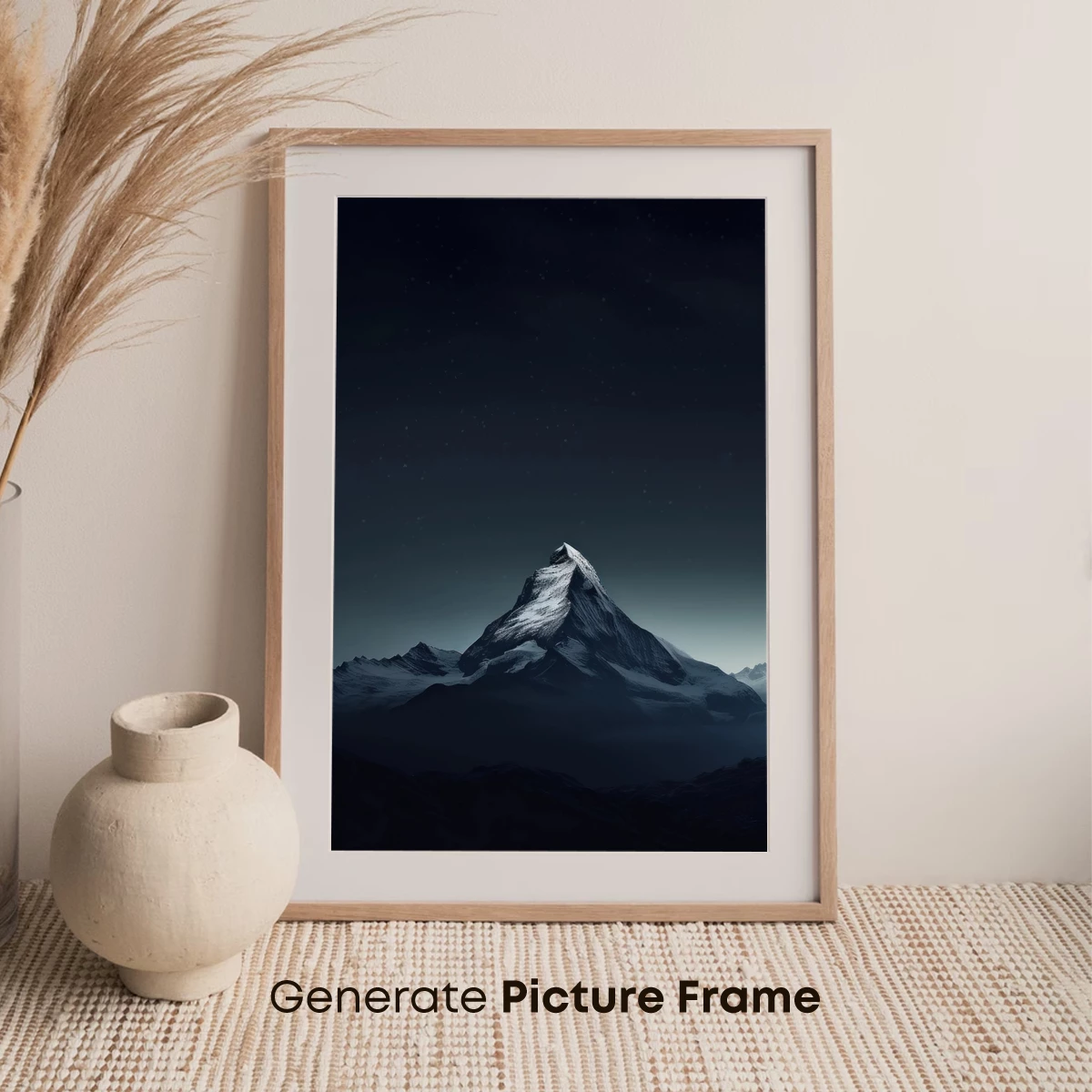 Eternal Night Peak: Snow-Capped Solitude - Image 7