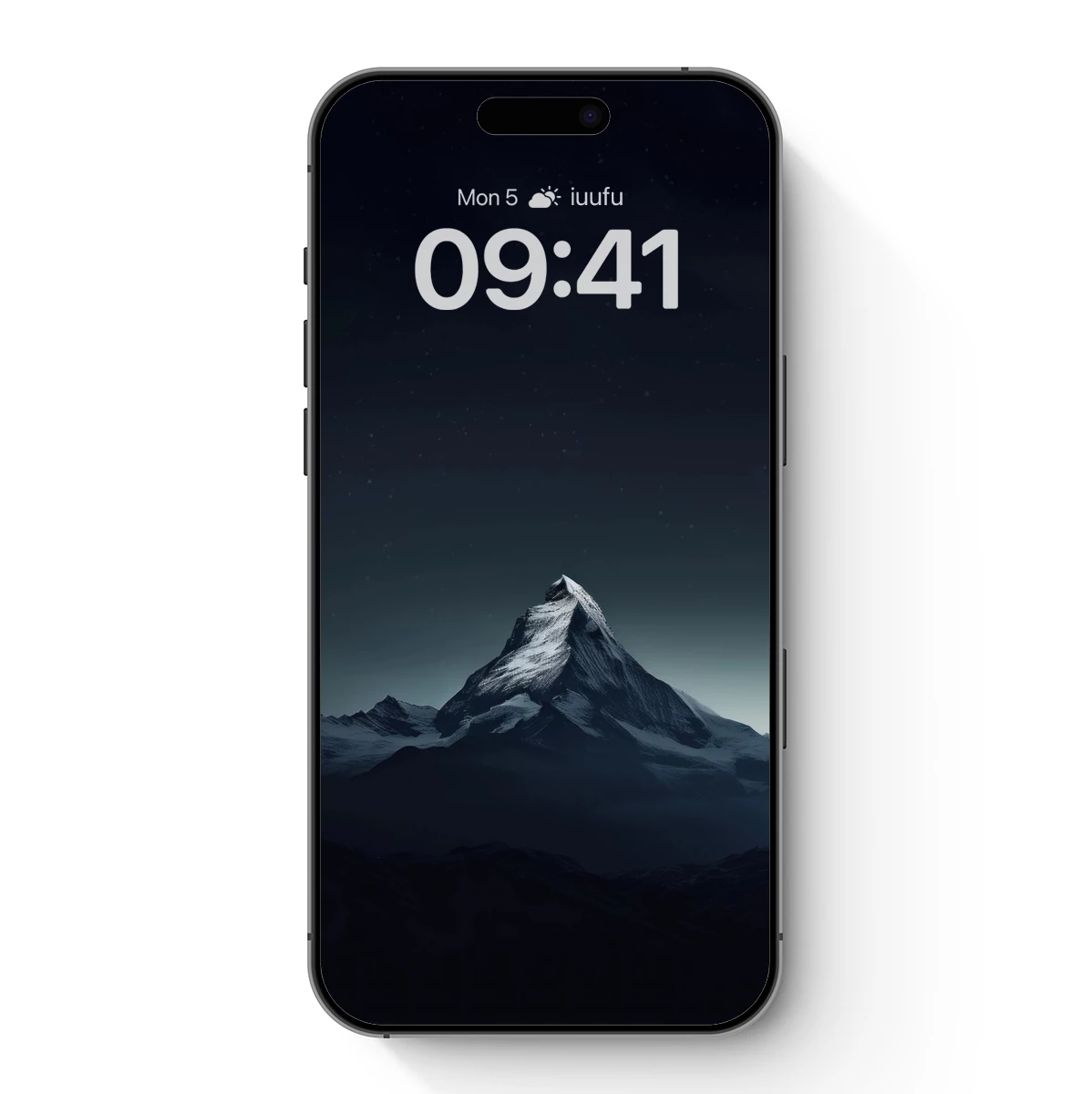 Eternal Night Peak: Snow-Capped Solitude