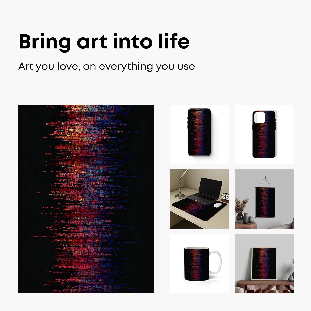 Digital Chromatic Symphony: Code Canvas - Image 2