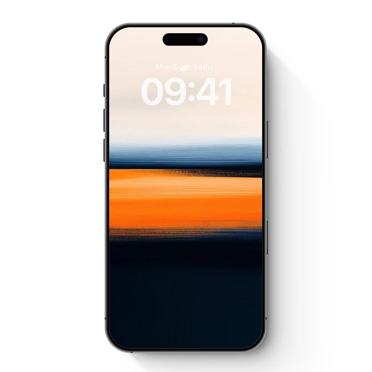 Horizon’s Ember: Abstract Sunset Landscape Horizon's Ember: Abstract Sunset Landscape
