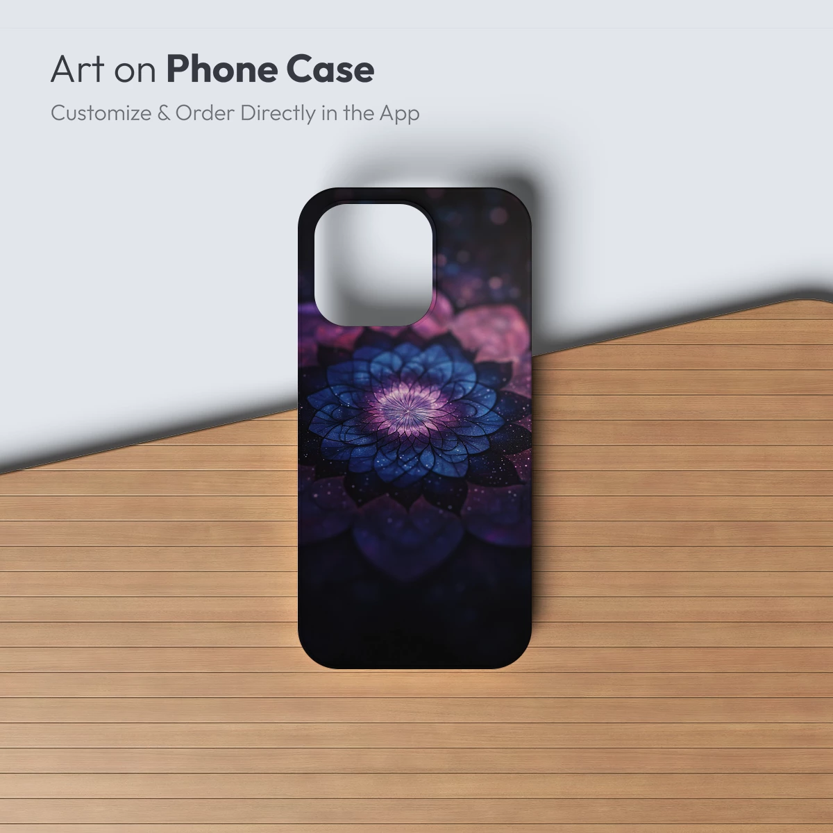 Cosmic Lotus Bloom: A Galaxy-Inspired Floral Artistry - Image 3