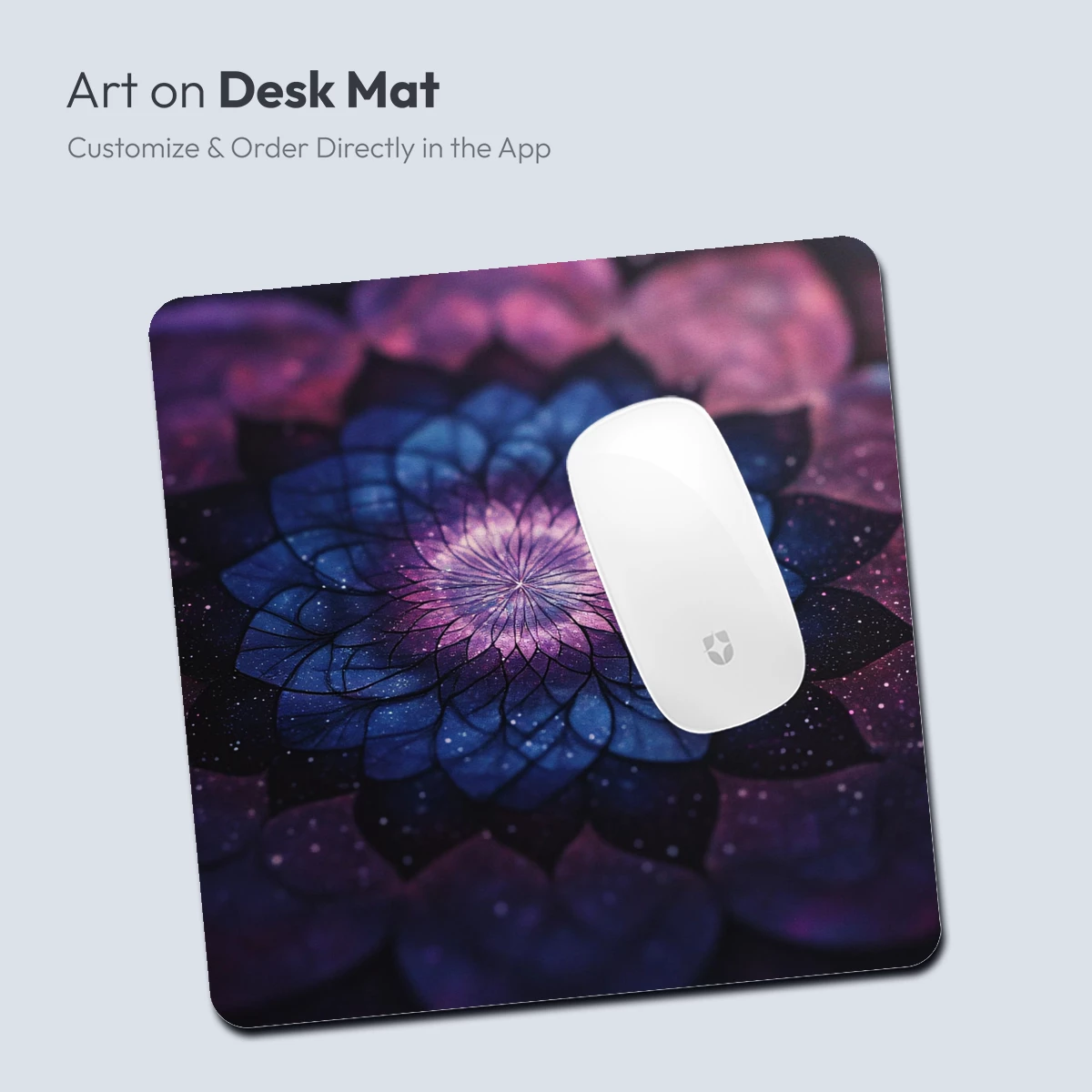 Cosmic Lotus Bloom: A Galaxy-Inspired Floral Artistry - Image 4