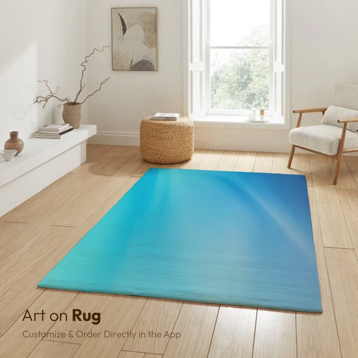 Ethereal Blue Swirls: A Dance of Light and Color - Image 6