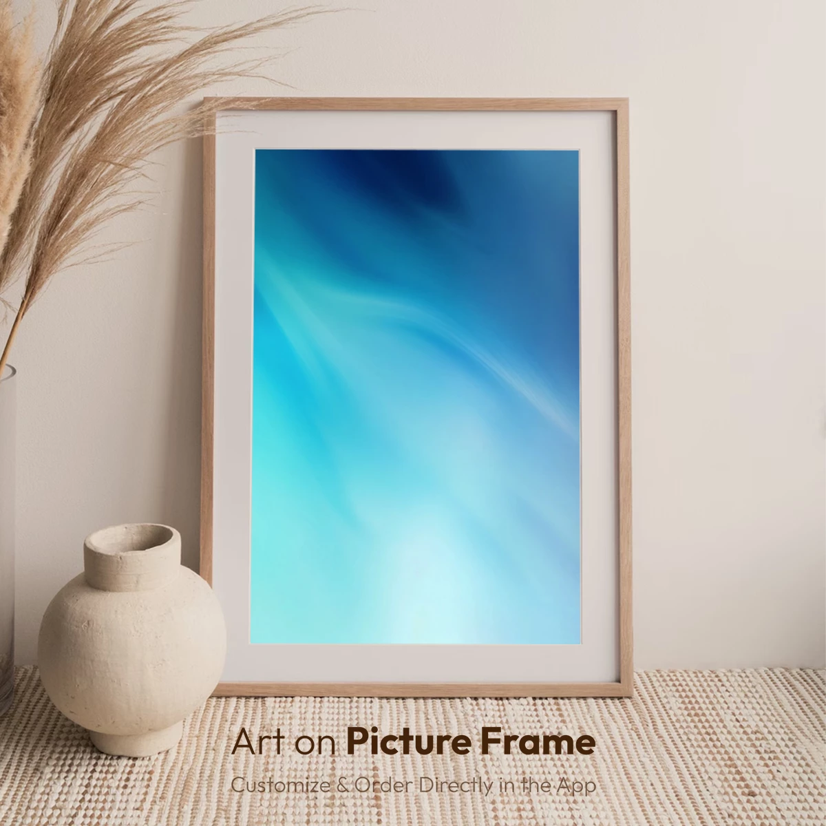 Ethereal Blue Swirls: A Dance of Light and Color - Image 7