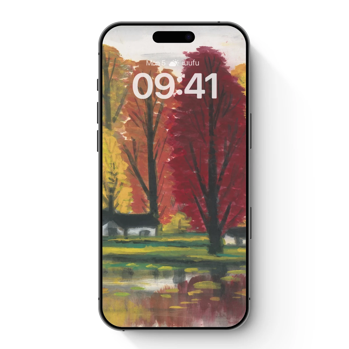 Autumnal Reflections in Serene Waters