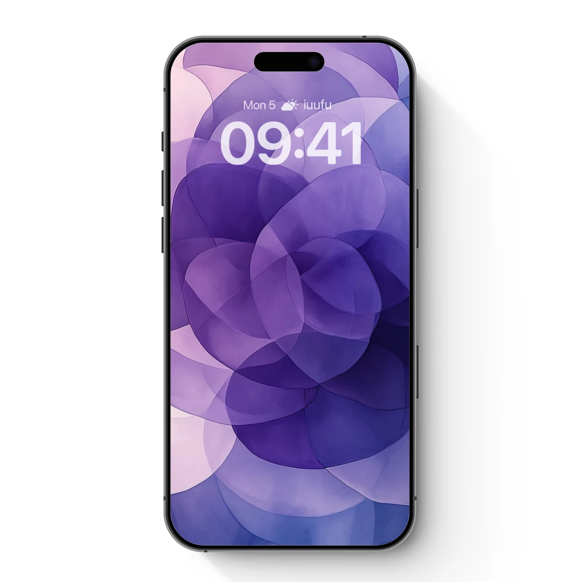 Ethereal Circles: A Symphony of Purple Hues