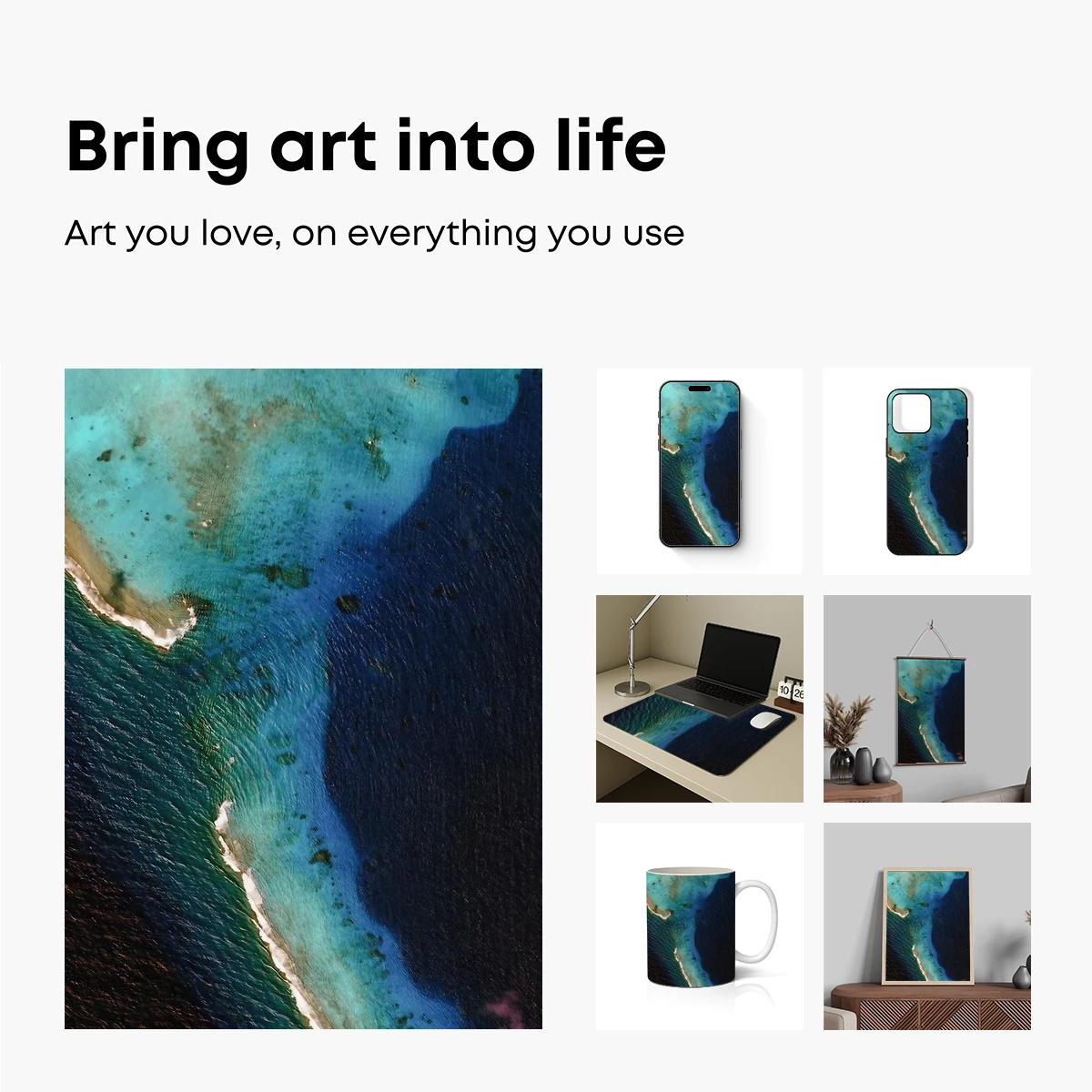 Aqua Abyss: Ocean's Edge Symphony - Image 2