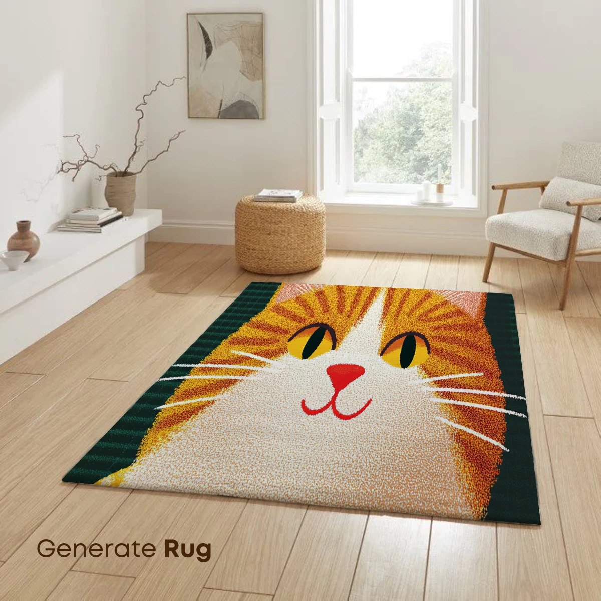 Cozy Cat in Knitwear: Pixel Art Charm - Image 6