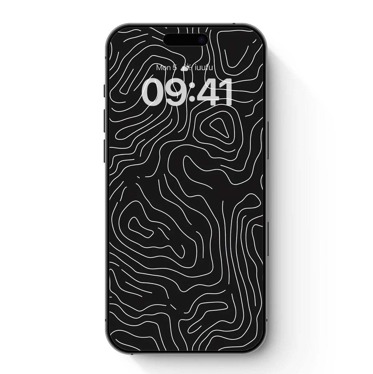 Contour Whispers: Abstract Topography Art