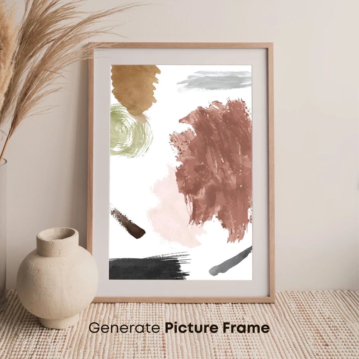 Abstract Brushstroke Symphony - Image 7