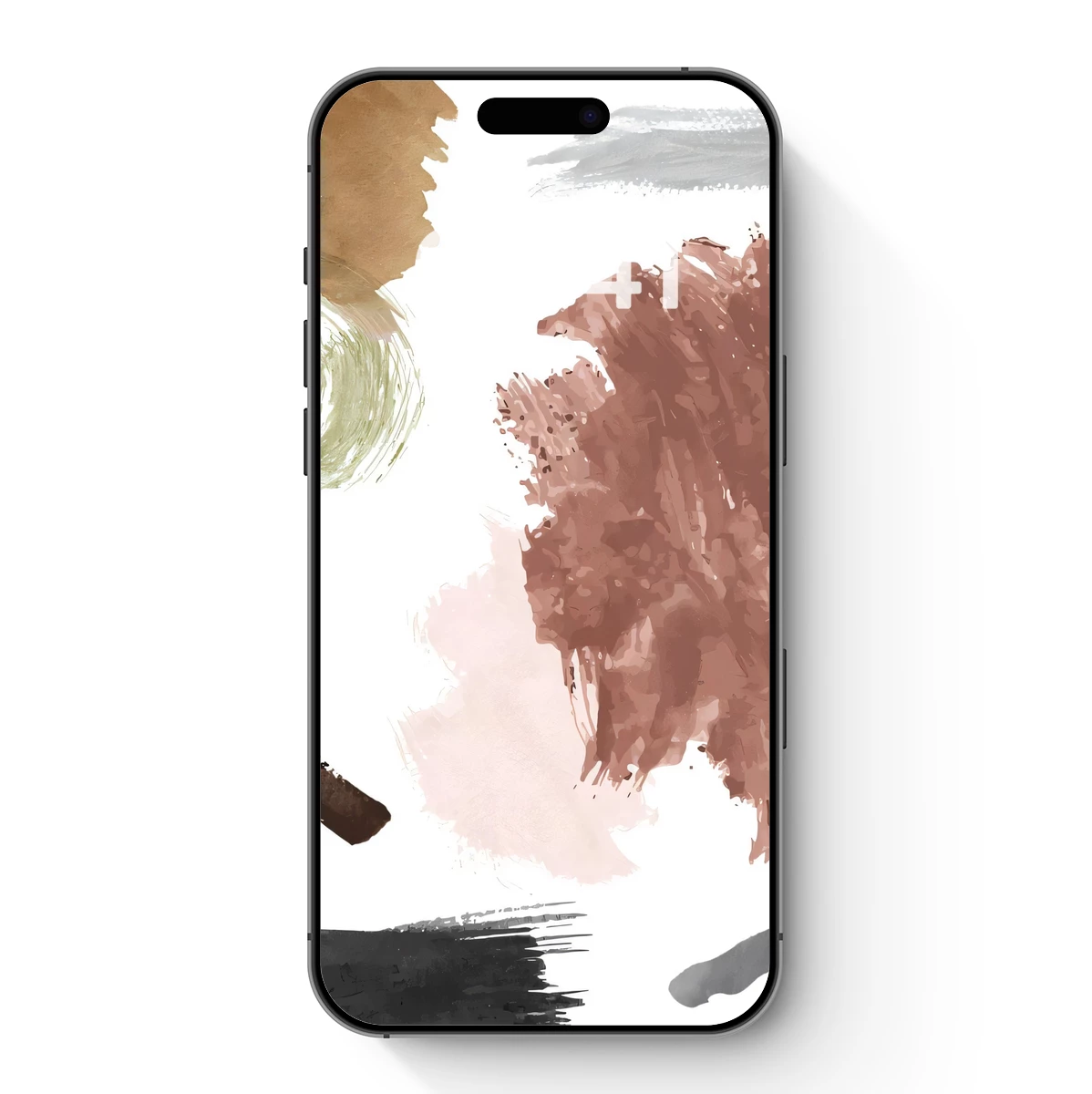 Abstract Brushstroke Symphony