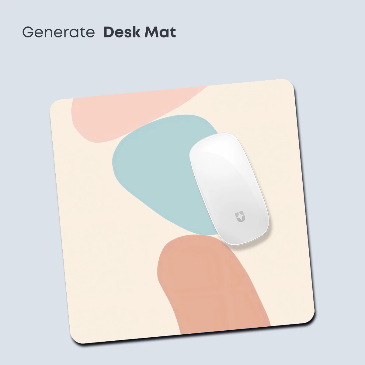 Abstract Pebble Harmony: Soft Pastel Elegance - Image 4