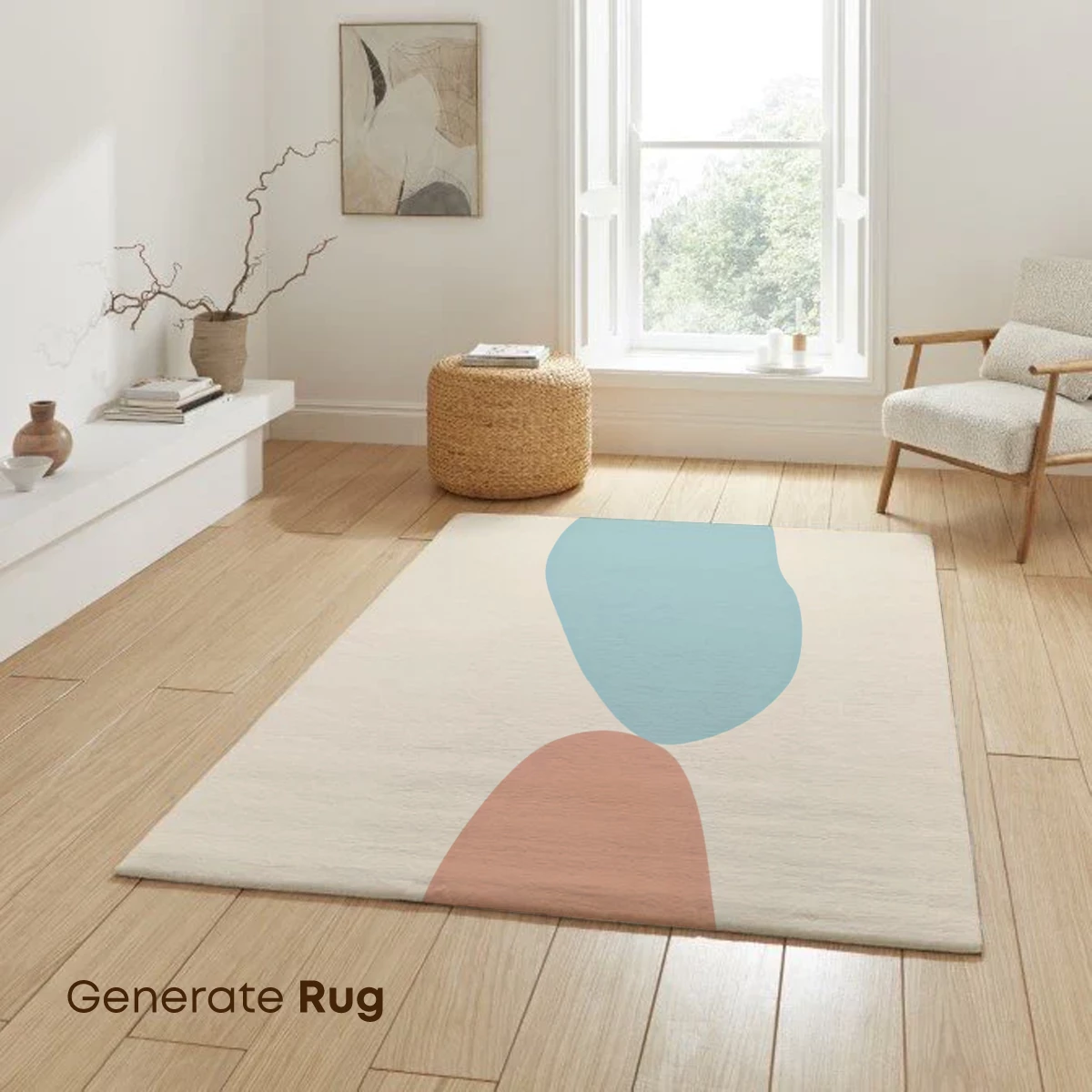 Abstract Pebble Harmony: Soft Pastel Elegance - Image 6