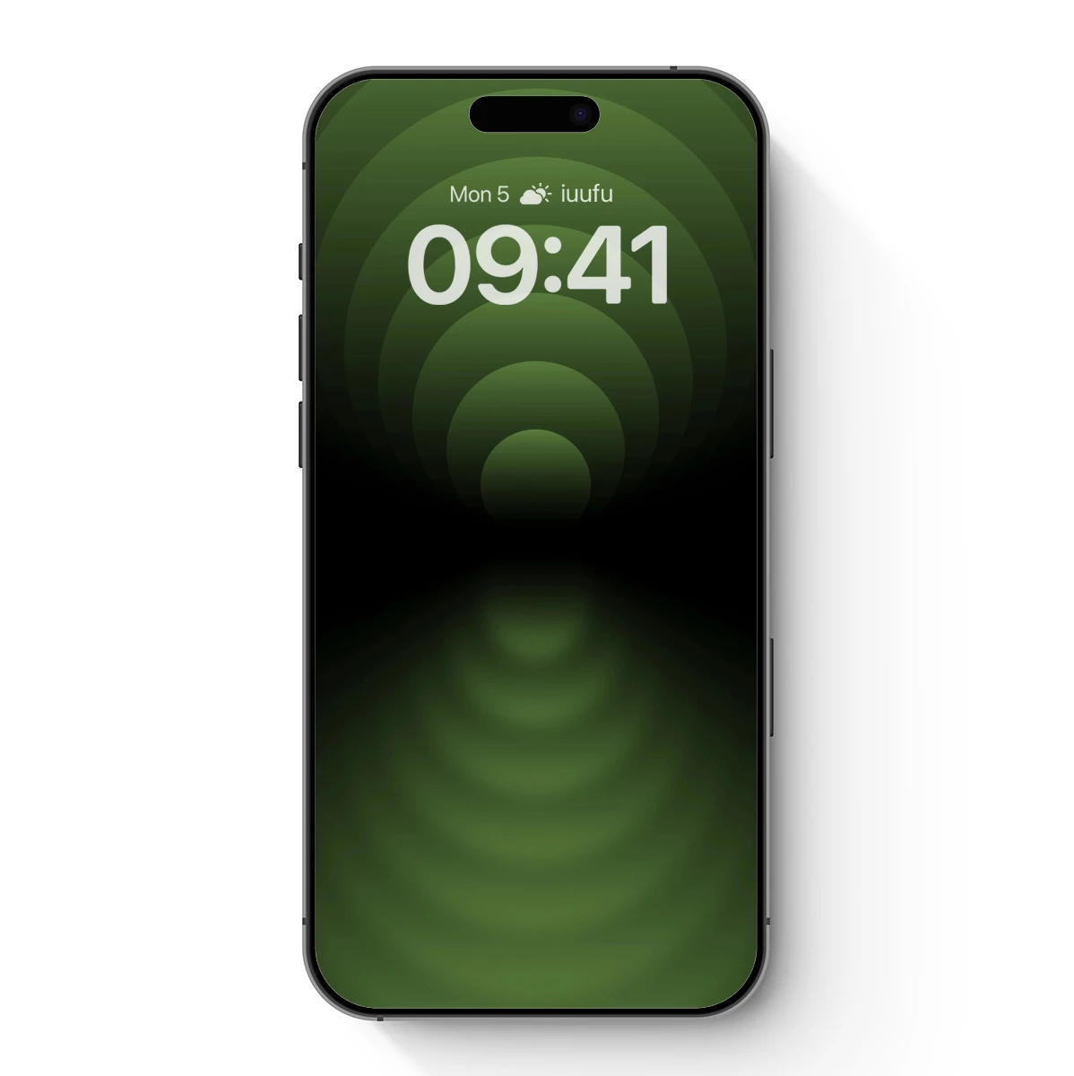 Echoes of Green: Concentric Circles in Shadow