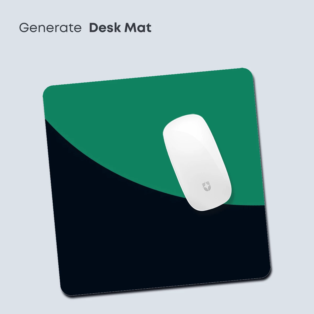 Eclipse of Serenity: Green and Navy Abstract - Image 4