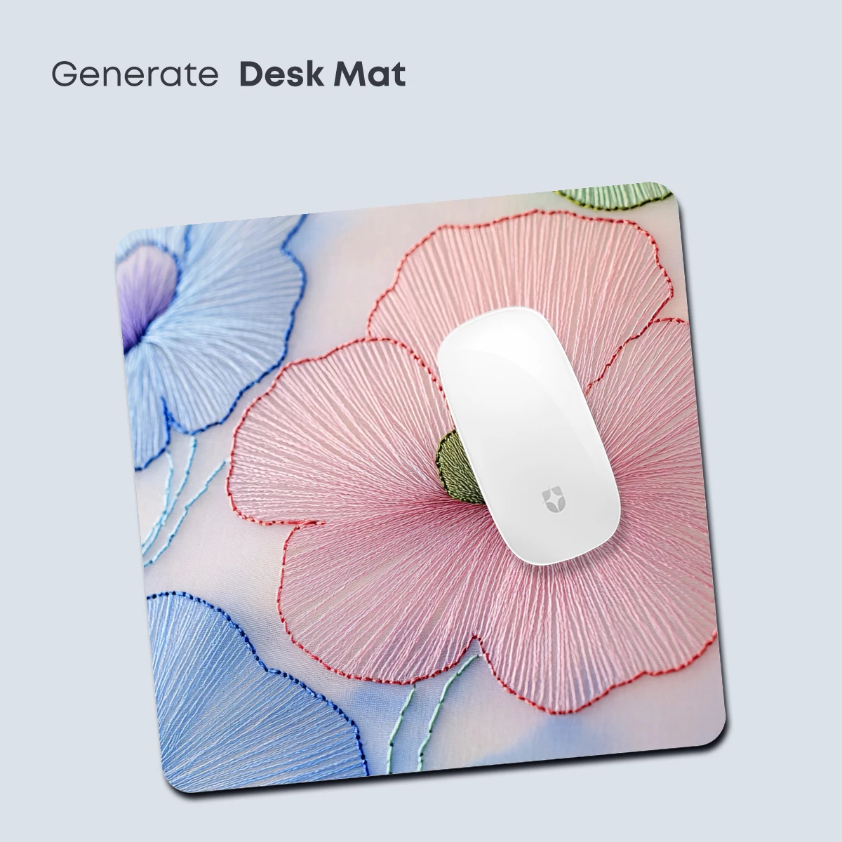 Embroidered Floral Symphony - Image 4