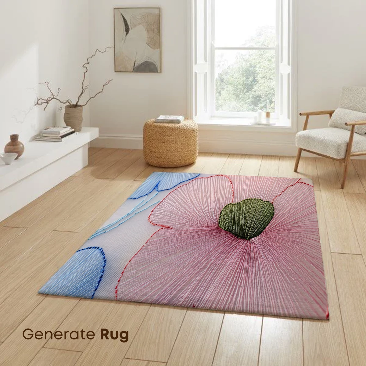 Embroidered Floral Symphony - Image 6