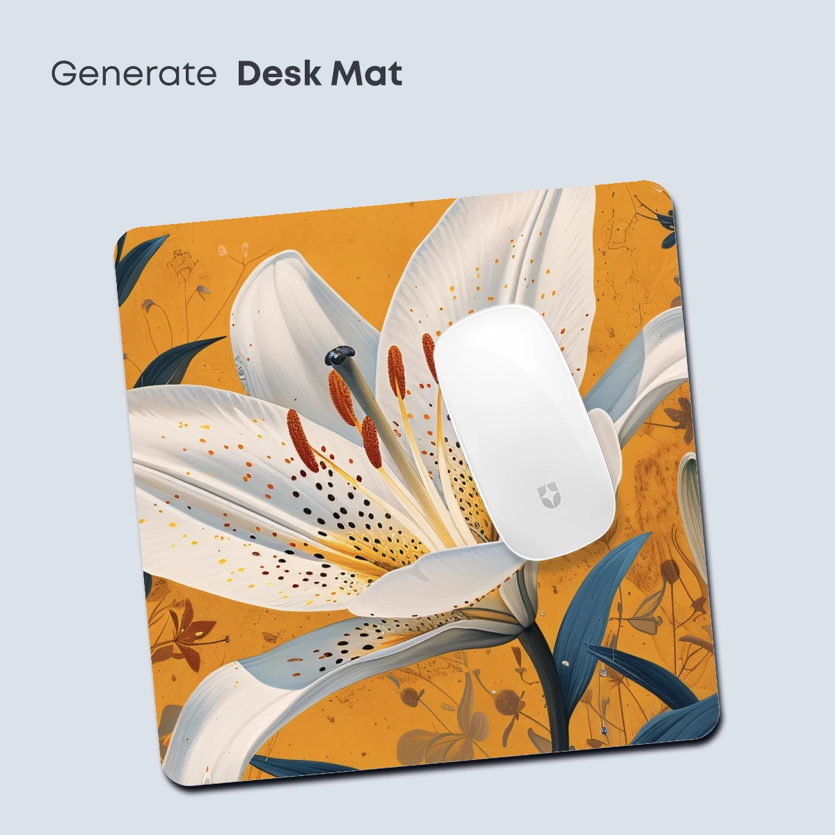 Elegant Lily Bloom in Golden Hues - Image 4