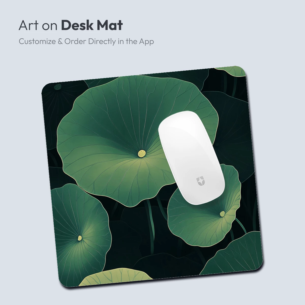 Ethereal Lotus Leaves: A Verdant Symphony - Image 4