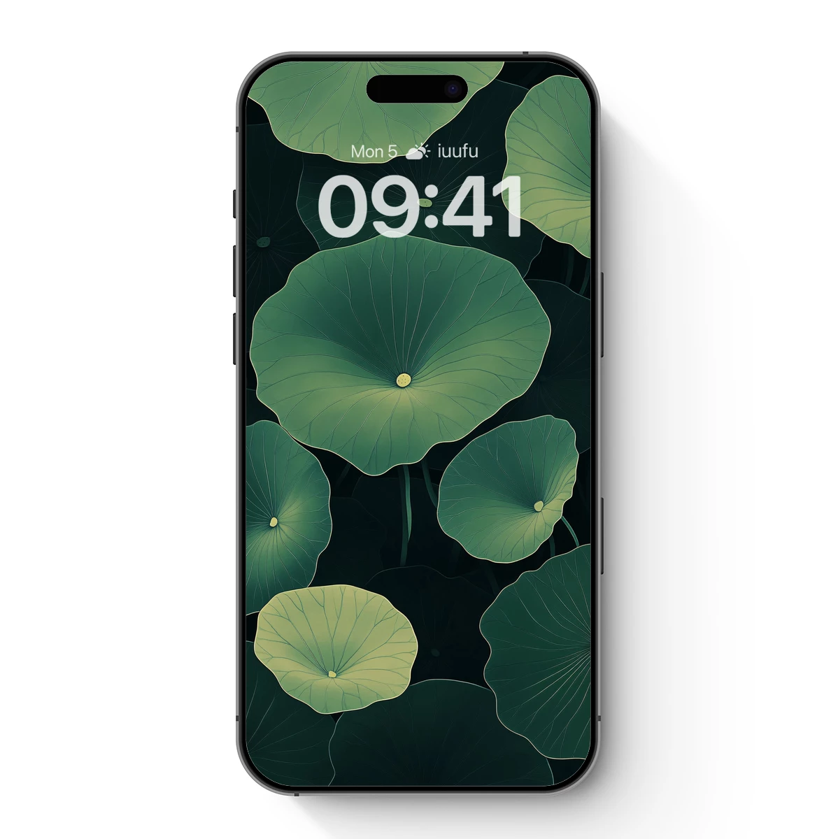 Ethereal Lotus Leaves: A Verdant Symphony