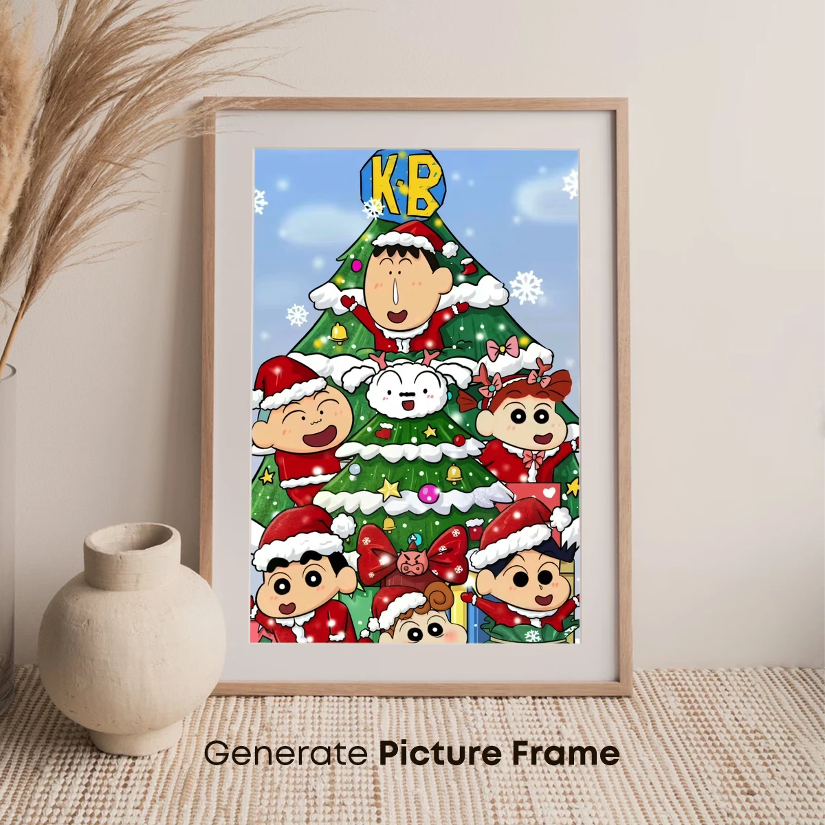 Crayon Shin-chan's Festive Christmas Tree - Image 7