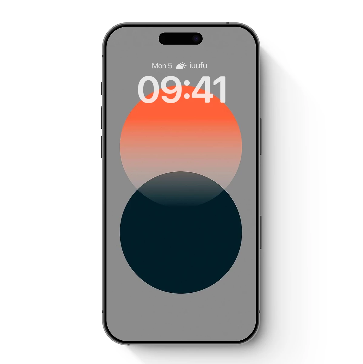 Eclipse of Serenity: Gradient Circles in Harmony