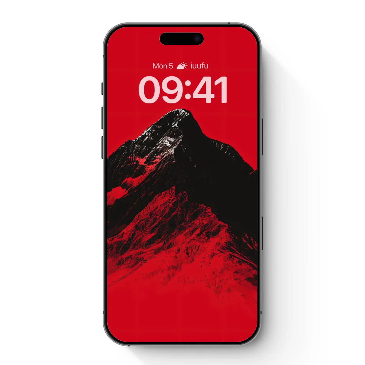 Crimson Peaks: Mountain Majesty Against Scarlet Skies