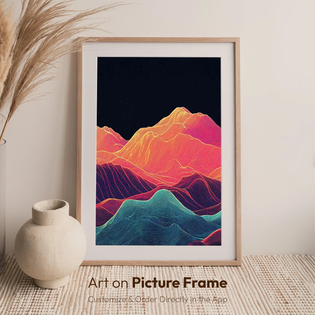Neon Peaks: A Digital Mountain Odyssey - Image 7