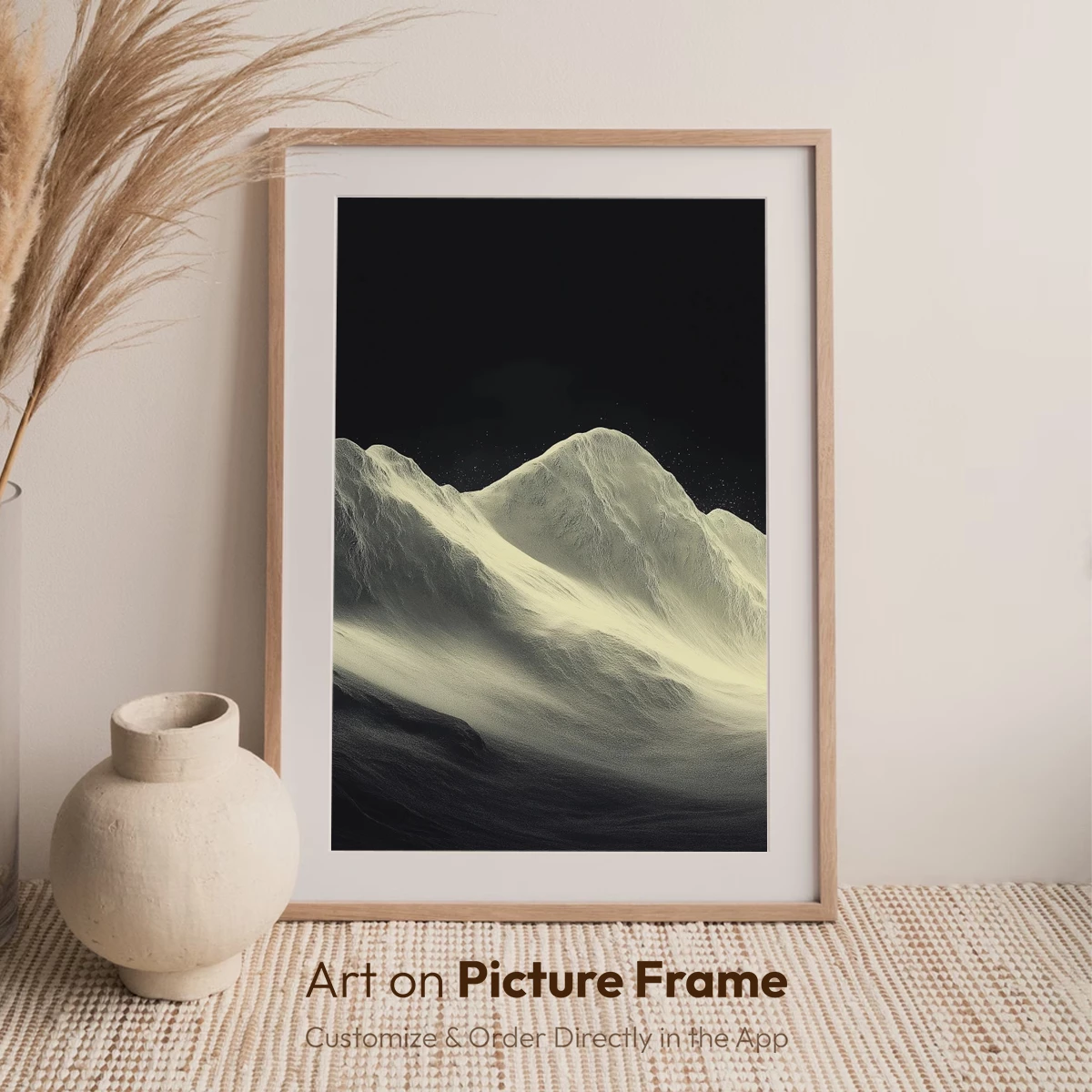 Eternal Snow Peaks: A Monochromatic Odyssey - Image 7