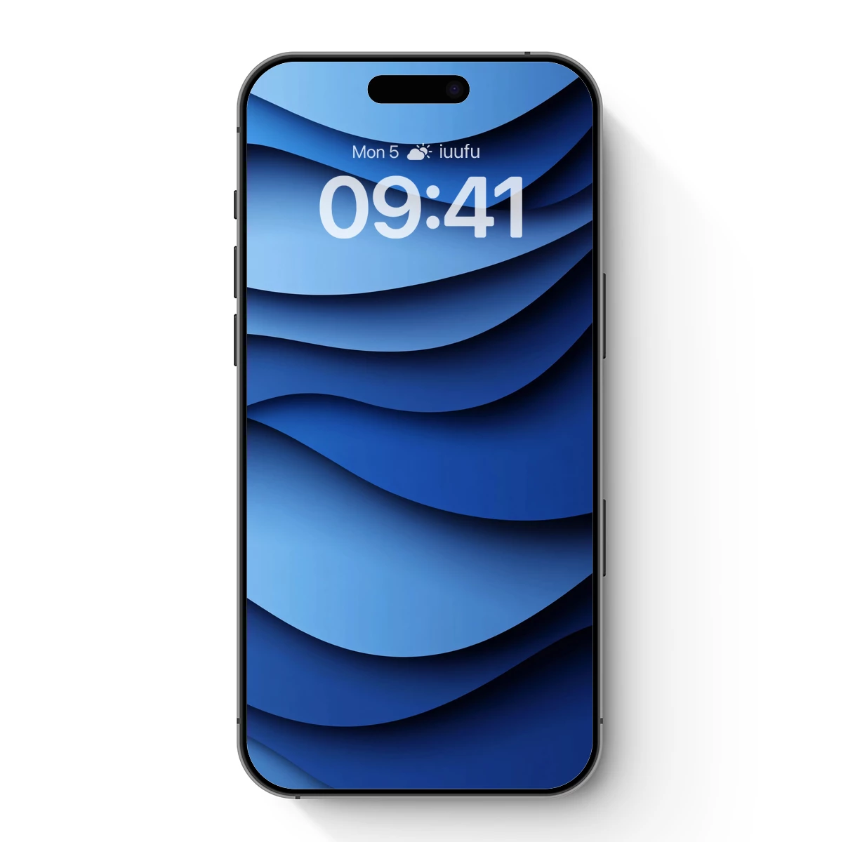 Blue Wave Symphony: Abstract Fluidity