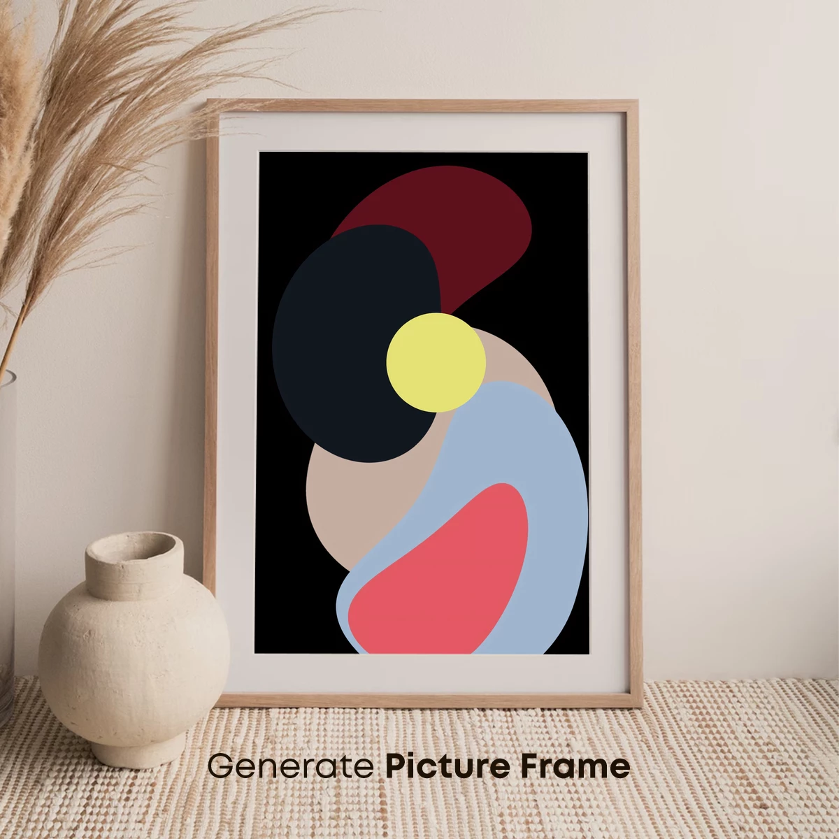 Abstract Harmony: Colorful Ellipses in Balance - Image 7