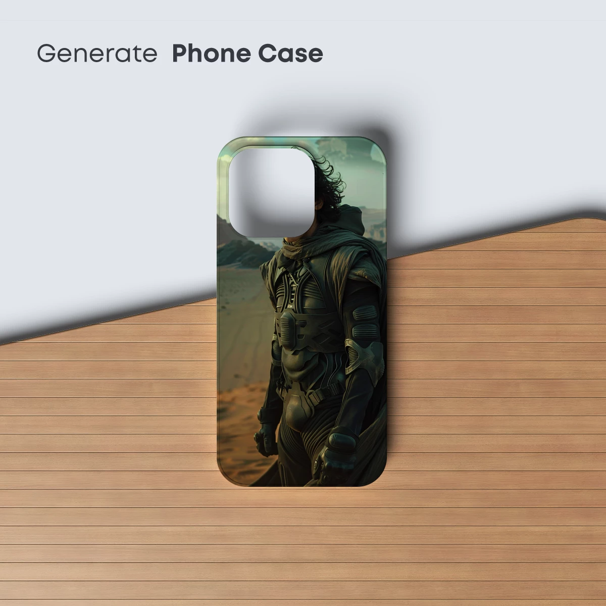 Desert Warrior in Futuristic Armor - Image 3