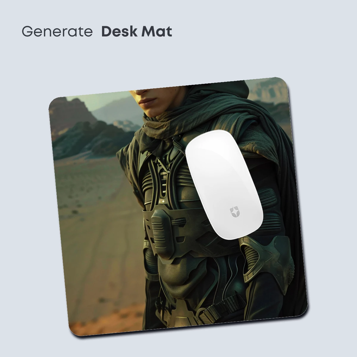 Desert Warrior in Futuristic Armor - Image 4