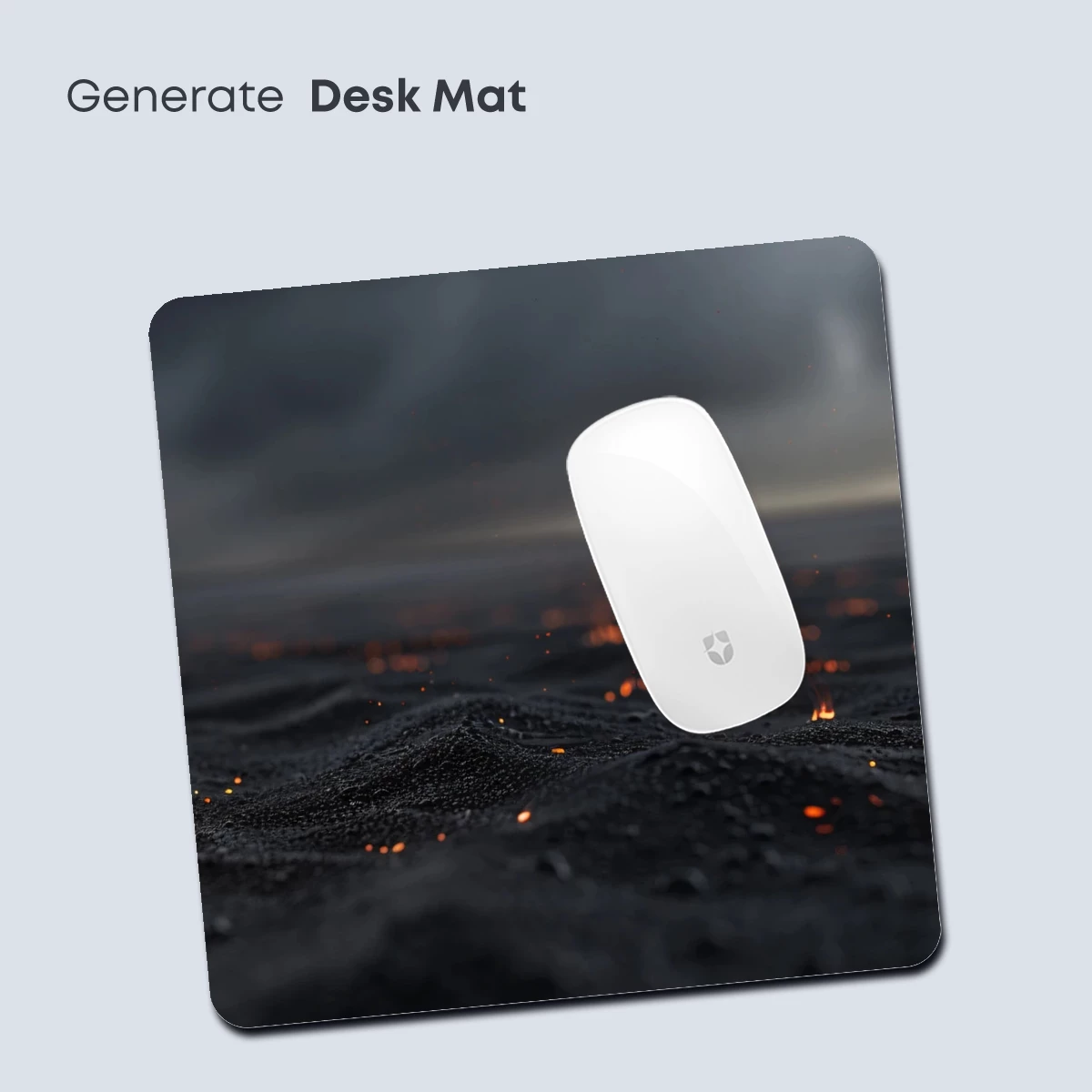 Ember Fields Under Stormy Skies - Image 4