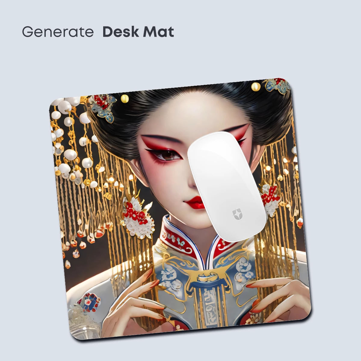 Elegant Empress: Traditional Opulence in Digital Art - Image 4