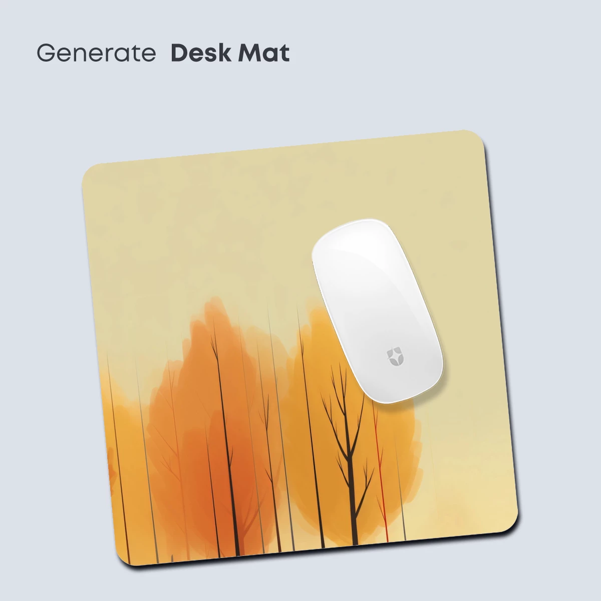 Autumnal Silhouettes: Bare Trees Against a Warm Sunset - Image 4