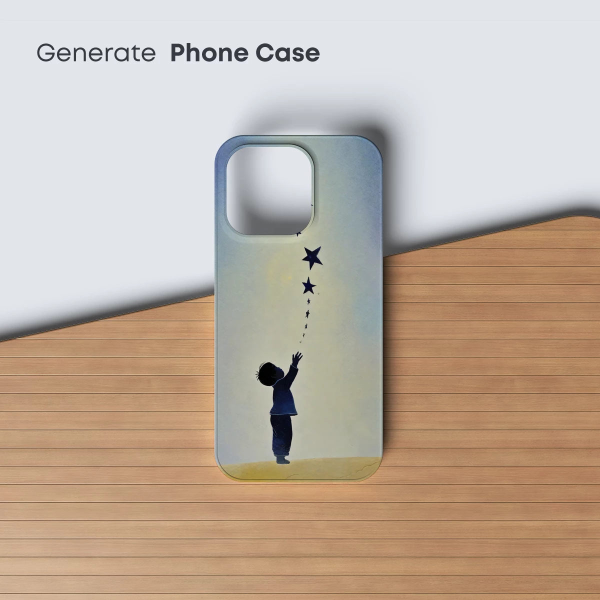 Child Reaching for Dream Stars - Image 3