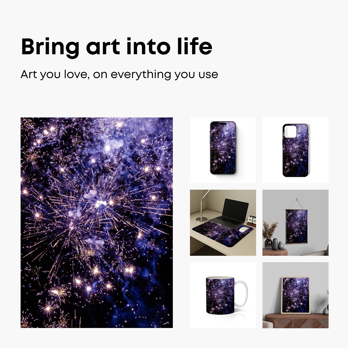 Celestial Fireworks Symphony - Image 2