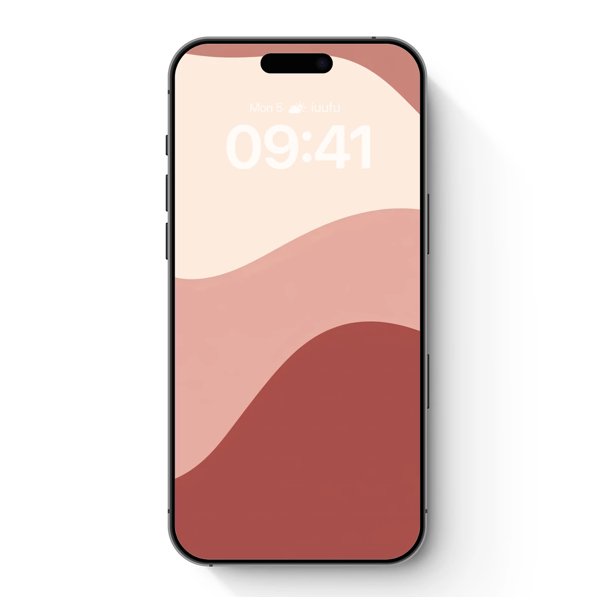 Abstract Terracotta Waves