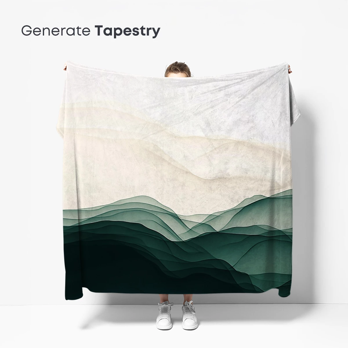 Ethereal Mountain Layers: A Gradient Odyssey - Image 5